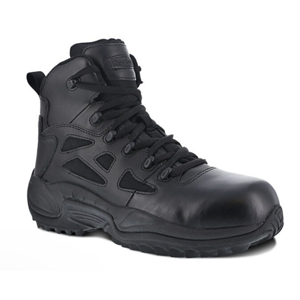 Reebok RB8674 Rapid Response 6'' Stealth Boot w/ Composite Toe - Black SIZE 10 M